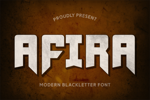 Afira: A Bold Blackletter Font for Modern Web Design