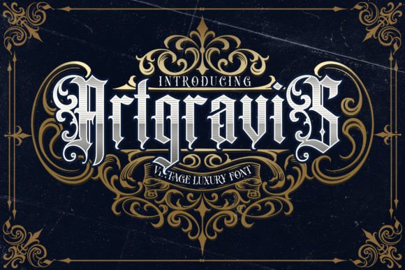 Artgravis: A Modern Blackletter Font for Branding