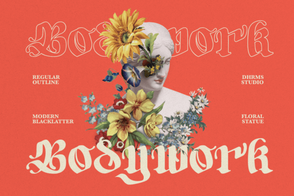 Bodywork: A Groovy Blackletter Font for Branding