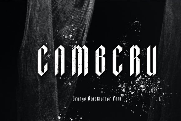 Camberu: A Gothic Grunge Blackletter Font Review
