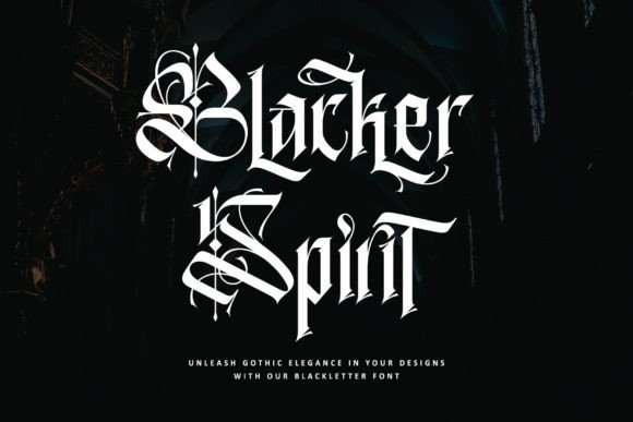 How Blacker Spirit Font Transformed My Bakery Branding