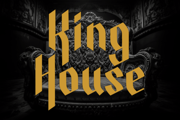 King House: A Stylish Blackletter Font Review