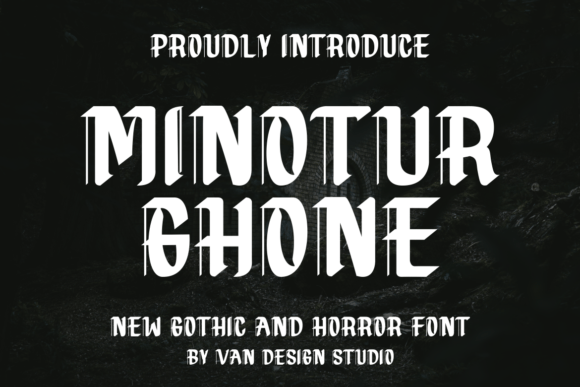 Minotur Ghone: A Bold Blackletter Font for Branding